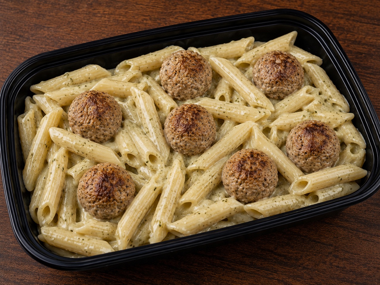 Turkey Meatball with Pasta